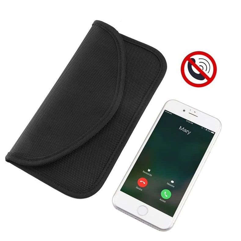 Anti-theft Case for Car Keys Phone Radio Blocking Faraday Box Faraday Cage 20cm x 11cm Black_1
