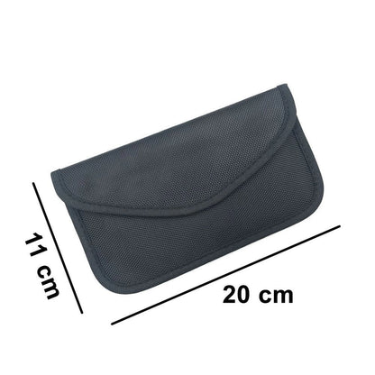 Anti-theft Case for Car Keys Phone Radio Blocking Faraday Box Faraday Cage 20cm x 11cm Black_3