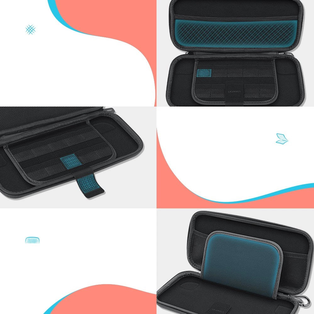 Ugreen Case Box for Nintendo Switch and Accessories 26 cm x 12 cm x 4 cm black (LP174 50974)_7