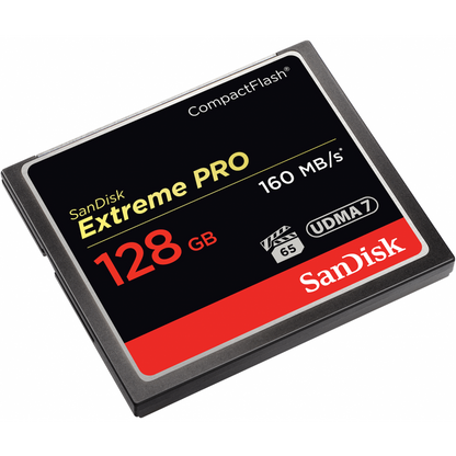 Cartão Memória CompactFlash SanDisk Extreme Pro 128GB UDMA 7