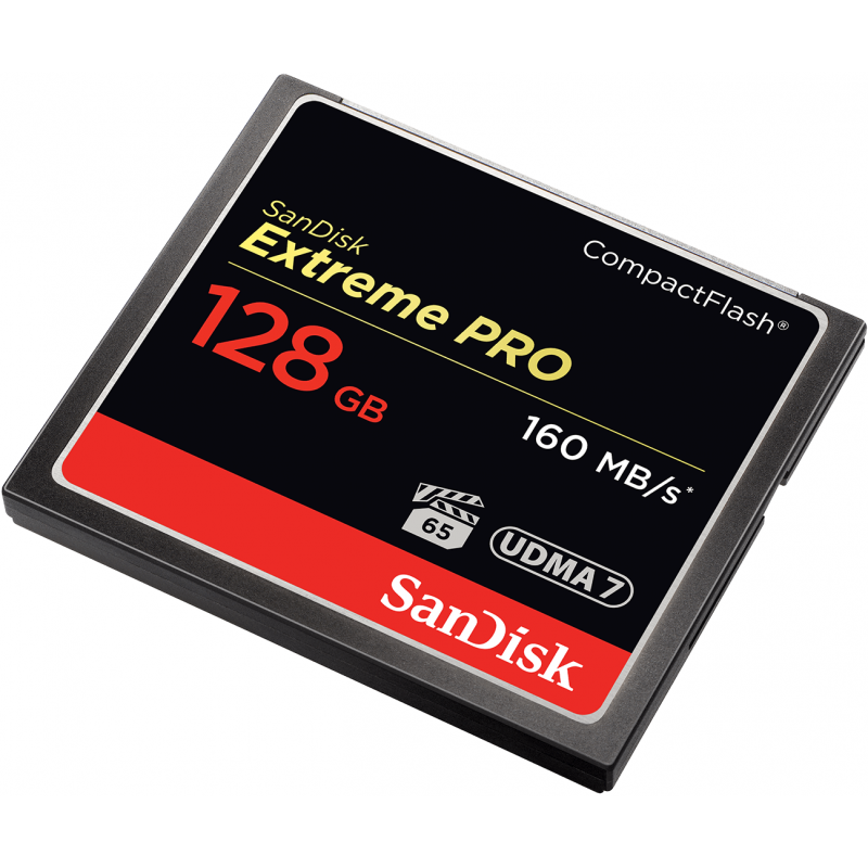Cartão Memória CompactFlash SanDisk Extreme Pro 128GB UDMA 7