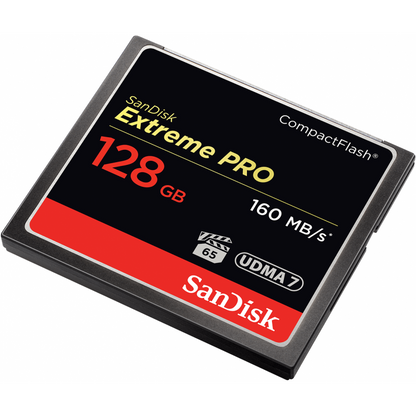 Cartão Memória CompactFlash SanDisk Extreme Pro 128GB UDMA 7