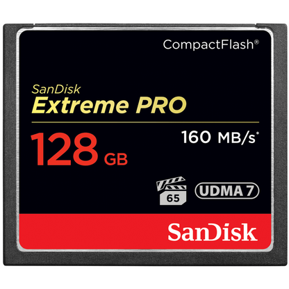 Cartão Memória CompactFlash SanDisk Extreme Pro 128GB UDMA 7