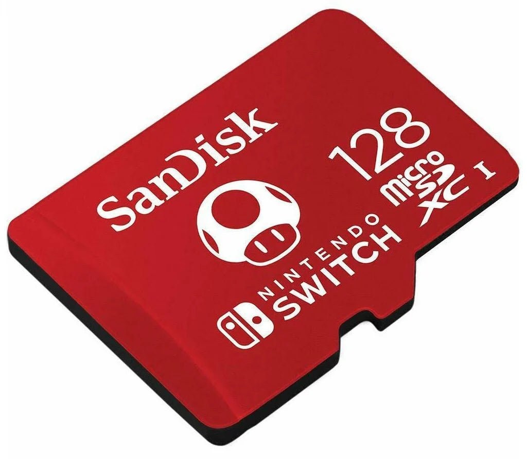 Cartão de Memória SanDisk 128GB Micro SDXC UHS-I U3 Nintendo Switch SDSQXAO-128G-GNCZN_0