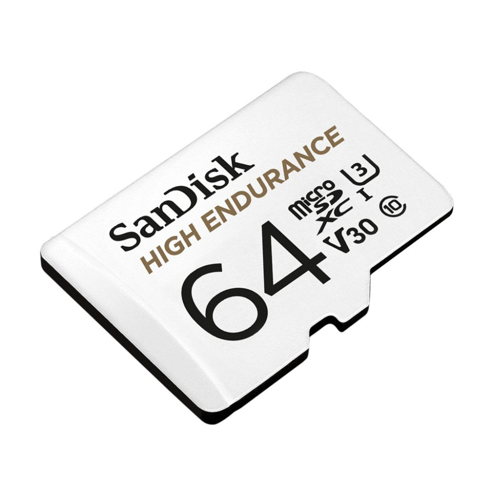 Cartão de Memória SanDisk 64GB Micro SDXC High Endurance U3 V30 Class10 UHS-I SDSQQNR-064G-GN6IA_1
