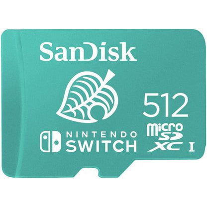 Cartão de Memória SanDisk 512GB MicroSDXC U1 Nintendo Switch