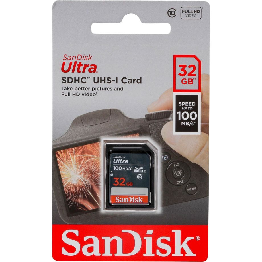 Cartão de Memória SanDisk Ultra Lite / 32GB 100MB/s / SDSDUNR-032G-GN3IN_0