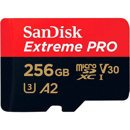 Cartão de Memória microSDXC SanDisk Extreme PRO 256GB (200MB/s) UHS-I, U3, V30, A2 + Adaptador SD_1
