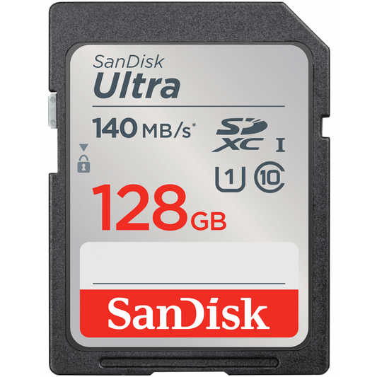 Cartão de Memória SDXC SanDisk Ultra 128GB Class 10 UHS-I U1