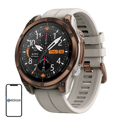 Zeblaze Stratos 4 Pro Smartwatch (Brown)_0