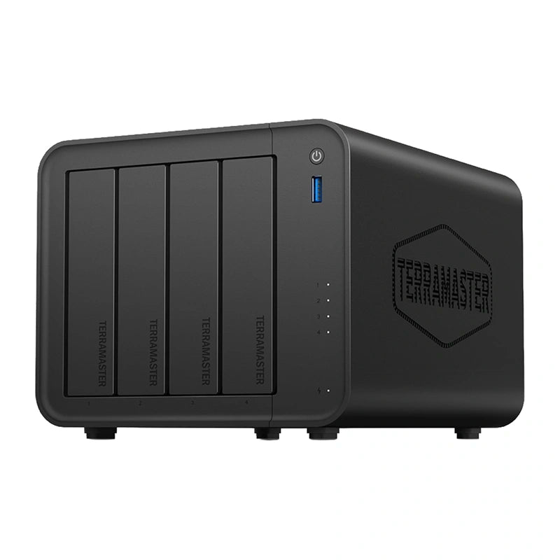 TERRAMASTER F4-425 NAS File Server: Intel N5095, 16GB RAM, 4 bays_0
