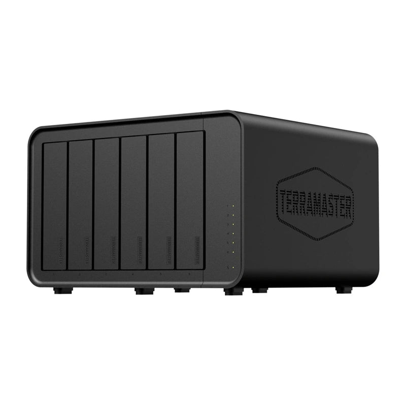 TERRAMASTER F6-424 NAS File Server with Intel Celeron N95, 8 GB RAM, 6 bays_0