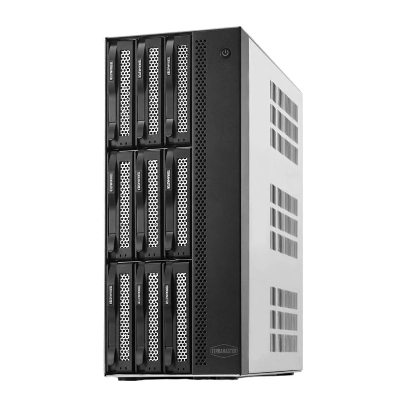 TERRAMASTER T9-500 Pro NAS File Server: Intel Core i7-1255U, 16GB RAM, 9 bays_0