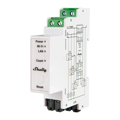 Shelly PRO 3EM 120A 3-way WiFi/Bluetooth/Matter Electricity Meter_0