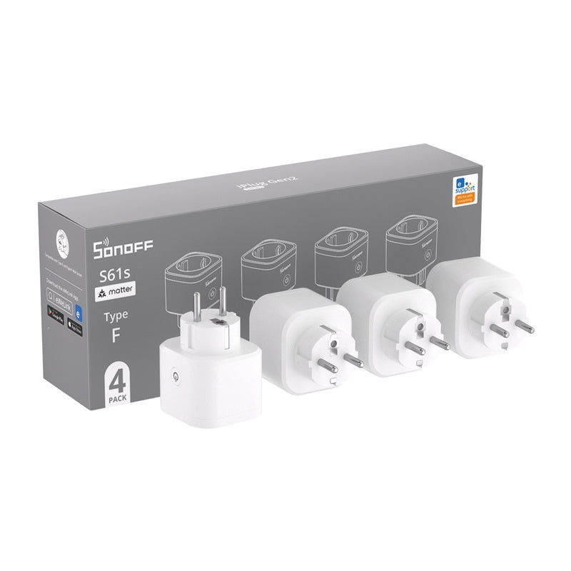 SONOFF S61s Matter External Plug via Wi-Fi, 4-Pack_6