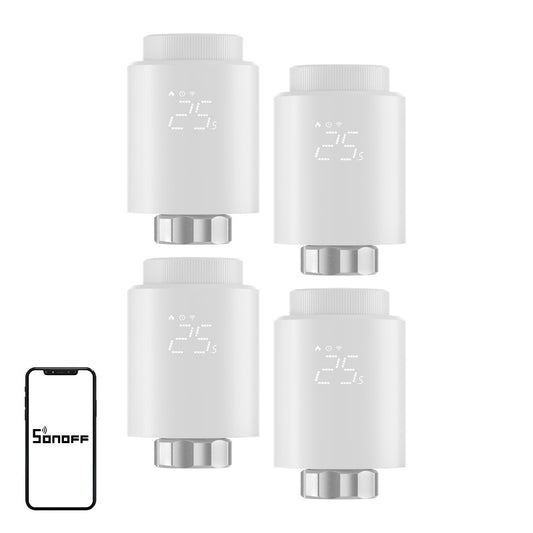 SONOFF ZigBee TRVZB Thermostatic Head, 4-Pack_0
