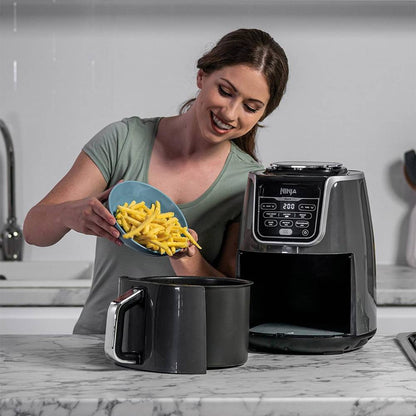 Fritadeira Air Fryer (Sem Óleo) Ninja AF160EU Max 5.2L 1750W Preta