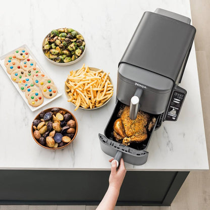 Fritadeira Air Fryer (Sem Óleo) Ninja SL400EU Double Stack XL 9.5L 2470W Cinzenta