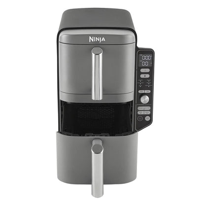 Fritadeira Air Fryer (Sem Óleo) Ninja SL400EU Double Stack XL 9.5L 2470W Cinzenta