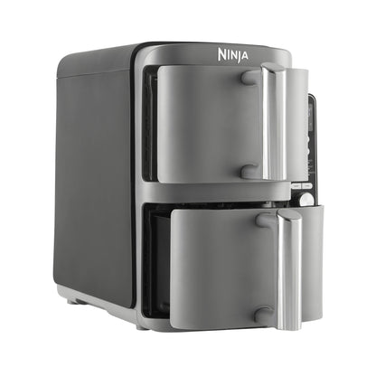 Fritadeira Air Fryer (Sem Óleo) Ninja SL400EU Double Stack XL 9.5L 2470W Cinzenta