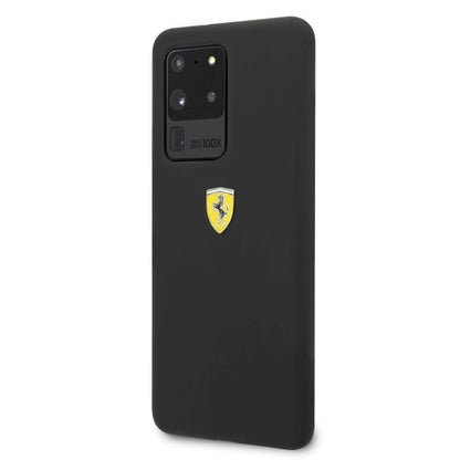 Ferrari Hardcase FESSIHCS69BK S20 Ultra G988 black/black Silicone_1