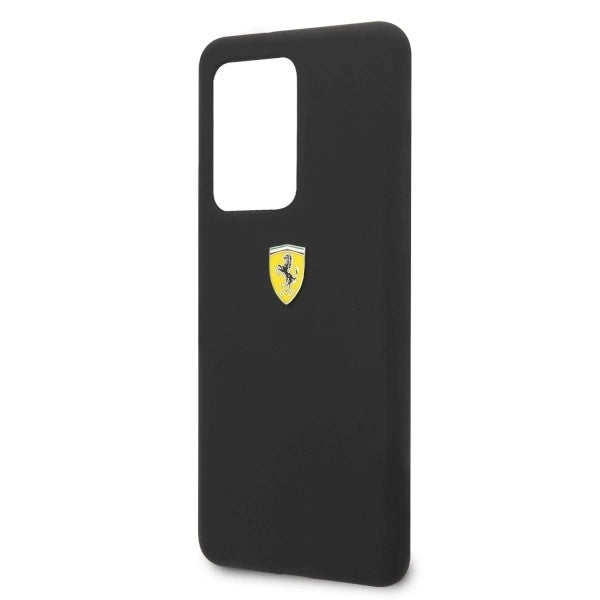 Ferrari Hardcase FESSIHCS69BK S20 Ultra G988 black/black Silicone_4