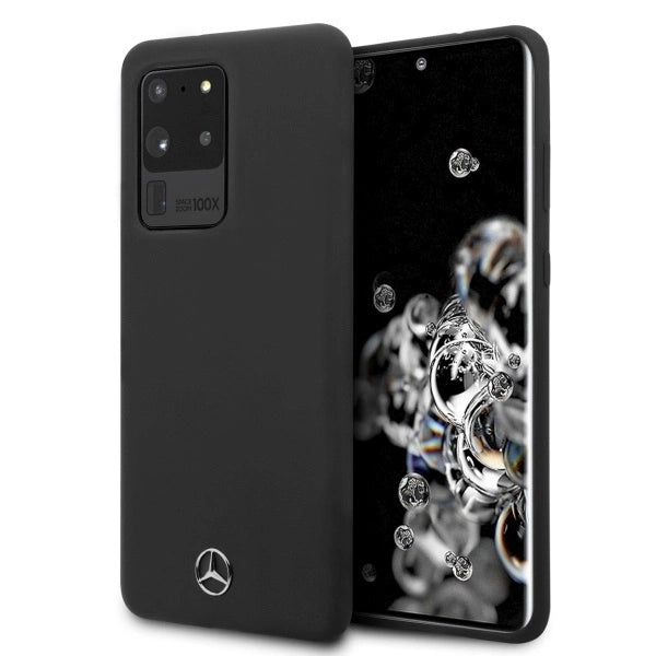 Mercedes MEHCS69SILSB S20 Ultra G988 hard case black/black Silicone Line_0