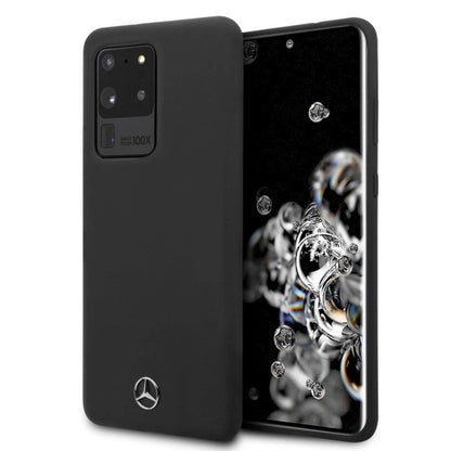 Mercedes MEHCS69SILSB S20 Ultra G988 hard case black/black Silicone Line_0