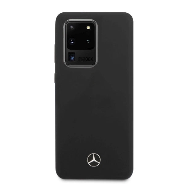 Mercedes MEHCS69SILSB S20 Ultra G988 hard case black/black Silicone Line_2