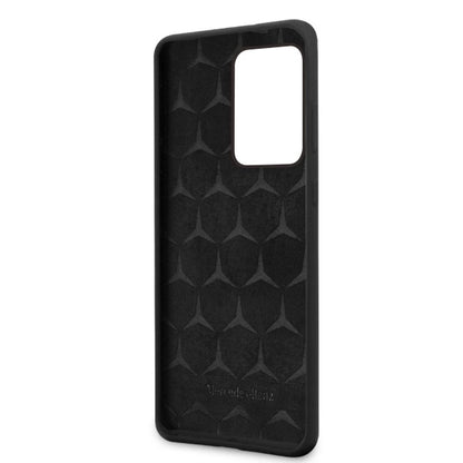 Mercedes MEHCS69SILSB S20 Ultra G988 hard case black/black Silicone Line_5