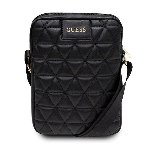Guess Torba GUTB10QLBK 10" czarna/black Quilted Tablet Bag_0