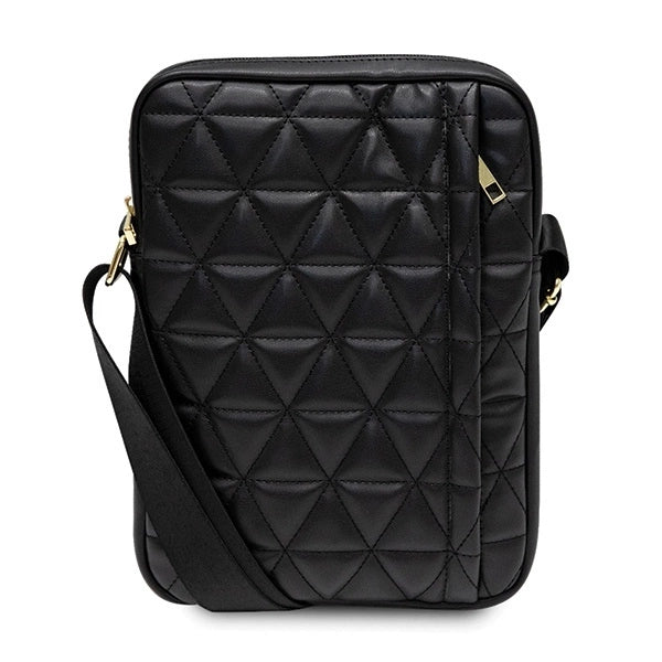 Guess Torba GUTB10QLBK 10" czarna/black Quilted Tablet Bag_2