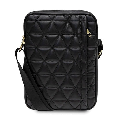 Guess Torba GUTB10QLBK 10" czarna/black Quilted Tablet Bag_2