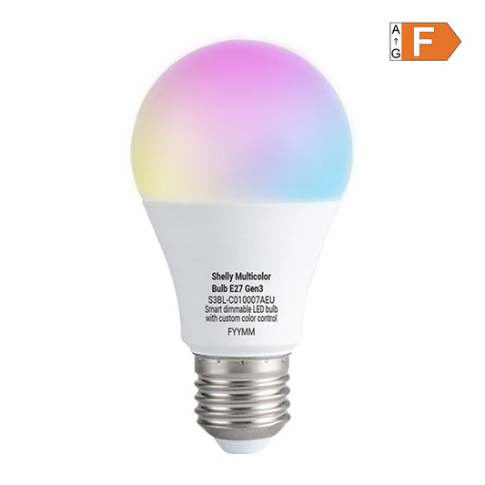 SHELLY Multicolor Bulb Gen3 E27 LED Light Bulb_0