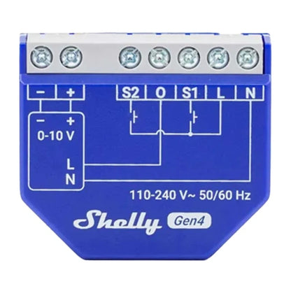 Dimmer SHELLY / 0/1-10V PM Gen4 / Preto_1