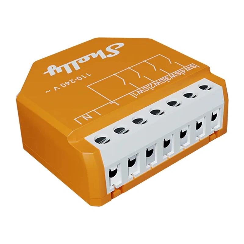 Interruptor SHELLY Wave i4 LR / Preto_1