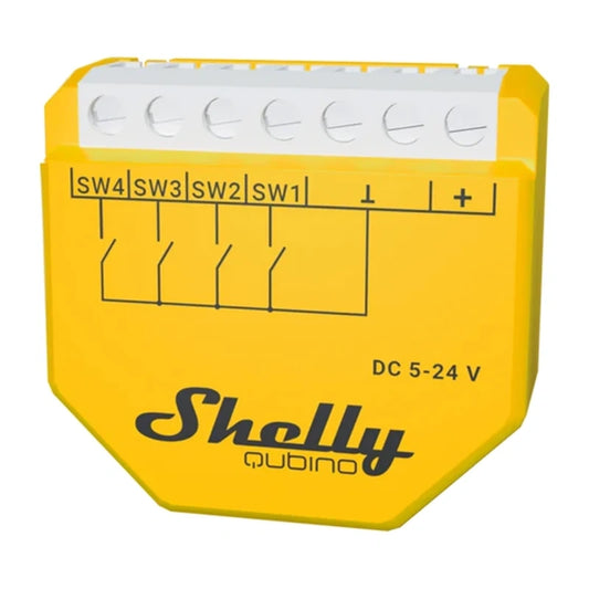 Interruptor DC Wave i4 Shelly / Preto / Wave_i4_DC_EU_LR_0