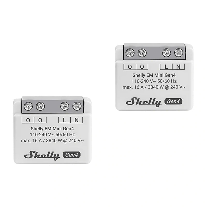 Medidor de Energia SHELLY EM Mini Gen4 / 2 peças_0