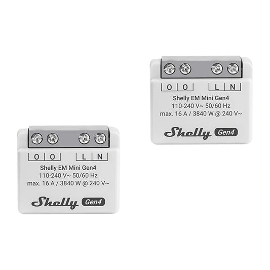 Medidor de Energia SHELLY EM Mini Gen4 / 2 peças_0