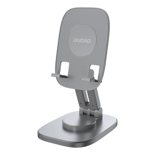 Dudao desk telescopic stand foldable stand for phone tablet gray (F5XS)_0