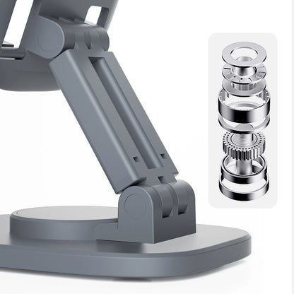 Dudao desk telescopic stand foldable stand for phone tablet gray (F5XS)_5