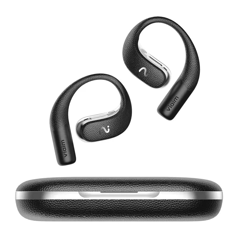 VIAIM Open Note AI Earbuds with Voice Recorder (Black)_0