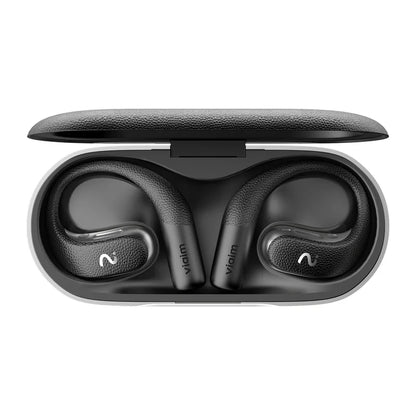 VIAIM Open Note AI Earbuds with Voice Recorder (Black)_2