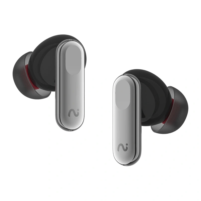 VIAIM Nano+ AI Earbuds with Voice Recorder (Silver)_1