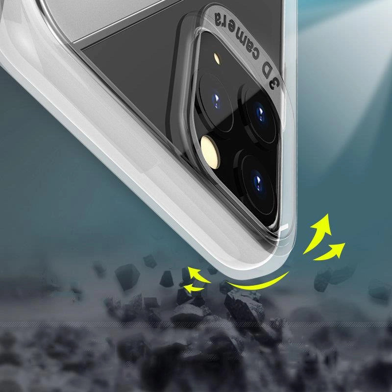 S-Case Flexible Cover TPU Case for Huawei P40 Lite E transparent_12