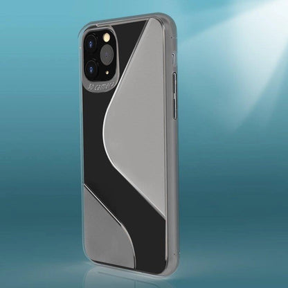 S-Case Flexible Cover TPU Case for Huawei P40 Lite E black_9