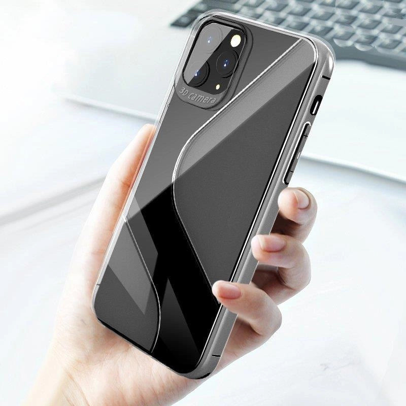 S-Case Flexible Cover TPU Case for Huawei P40 Lite E black_14