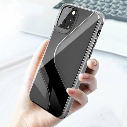 S-Case Flexible Cover TPU Case for Huawei P40 Lite E black_14