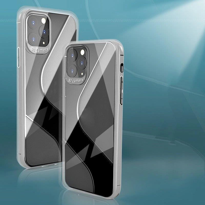 S-Case Flexible Cover TPU Case for Huawei P40 Lite E black_1