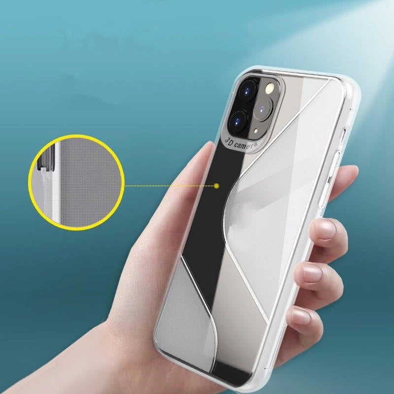S-Case Flexible Cover TPU Case for Huawei P40 Lite E black_2